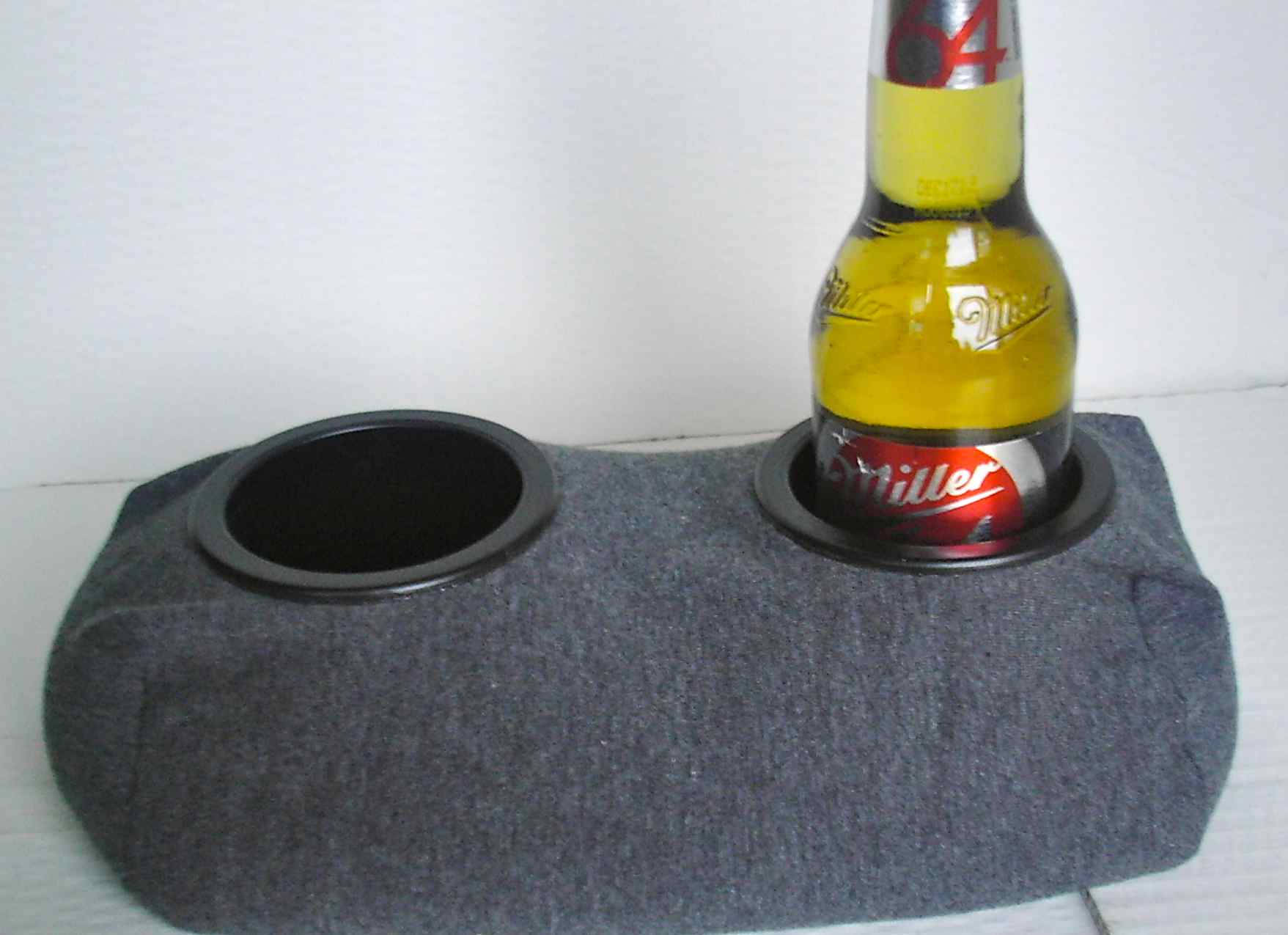 Bean bag with cup holder deals